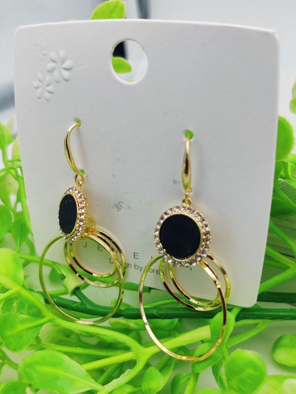 Exquisite Triple-hoop Dangle Earrings For Timeless Elegance | Best Quality Earring For Girls & Women