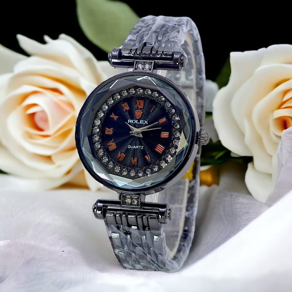 Elegant Girls' Watch – Lightweight & Stylish Metallic Design for Casual & Formal Wear